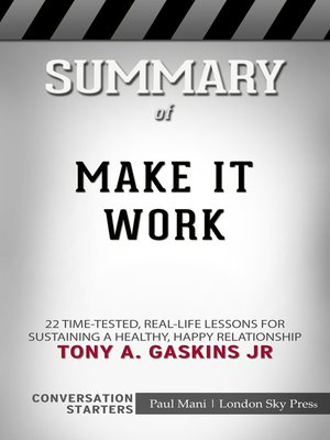 cover image of Summary of Make It Work